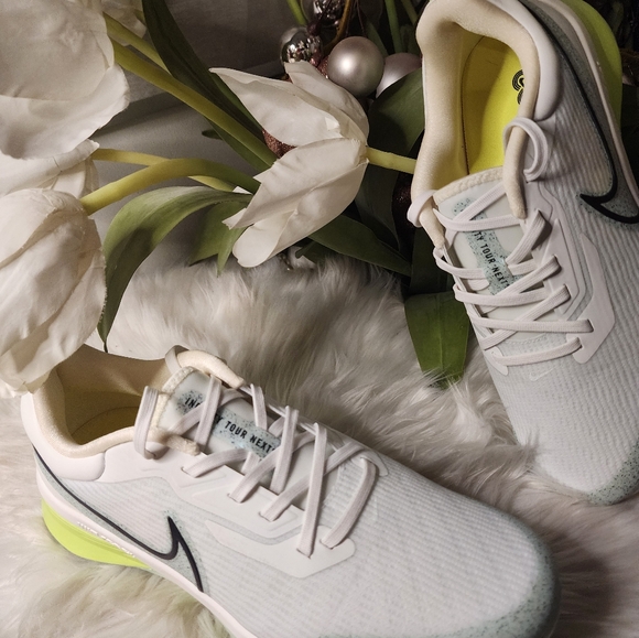 Nike Mens Infinity Tour Next % Golf Shoes Air Zoom Gray DC5221-131 10M New - Picture 4 of 6